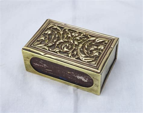 1900s match box metal|Collectible Match Holders for sale .